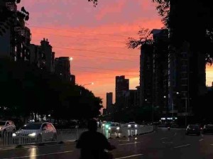 夕阳永远给人治愈感！太喜欢日落了